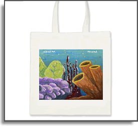Underwater Garden - Island Art by Yotigo Tote